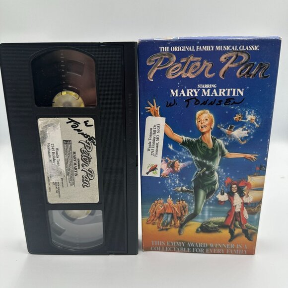 Peter Pan VHS Mary Martin 1960 Platinum Series Family Musical Classic - Picture 3 of 3